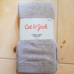 Cat and jack fleece-lined leggings 12-14